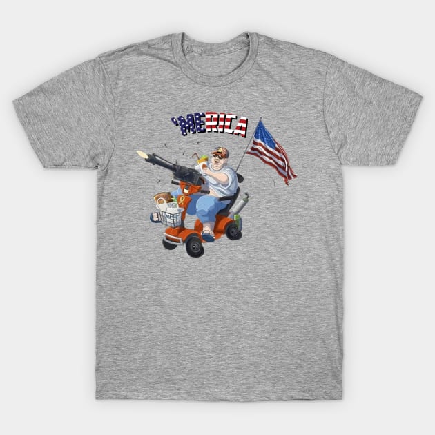 Merica! T-Shirt by sketchfiles